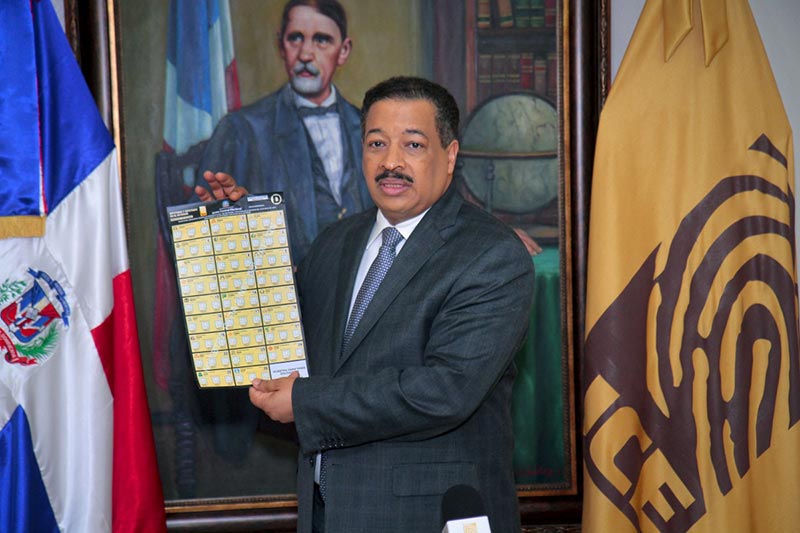 Presidente JCE Rosario Márquez presentó formato aprobado para boletas electorales