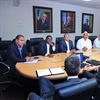 Comisión Técnica Licitaciones JCE informa a veedores avances proceso licitación equipos escrutinio próximas elecciones