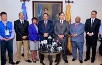 Comisión de UNASUR se reúne con el Pleno de la Junta Central Electoral