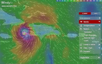 Seguimiento Huracán Matthew