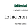 Lo hicieron bien - Editorial Diario Libre