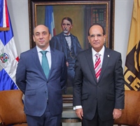 Presidente de la JCE sostiene encuentro con representante de PNUD