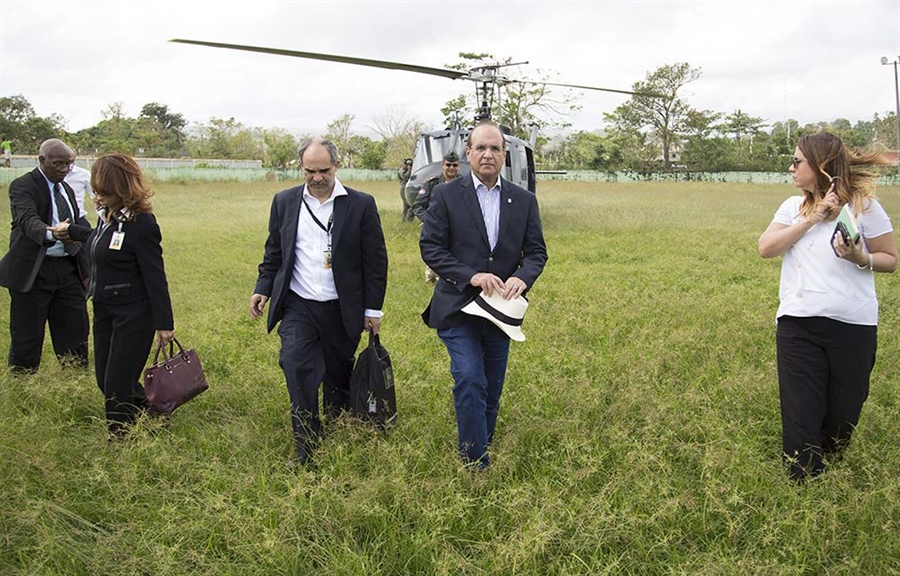 Presidente JCE se traslada a Miches; dispone la construcción de un nuevo edificio para la Oficialía y Junta Municipal