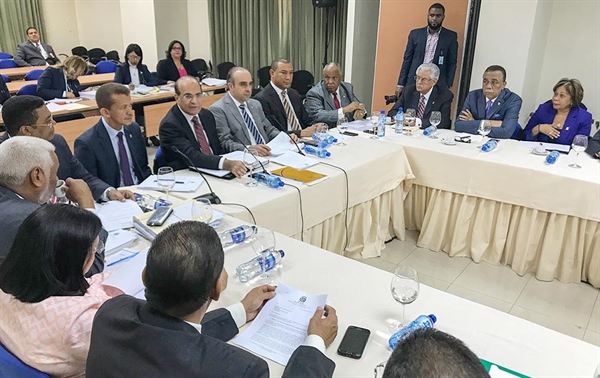 JCE participa de reunión con Comisión Bicameral del Congreso sobre proyecto de ley de Reforma Electoral