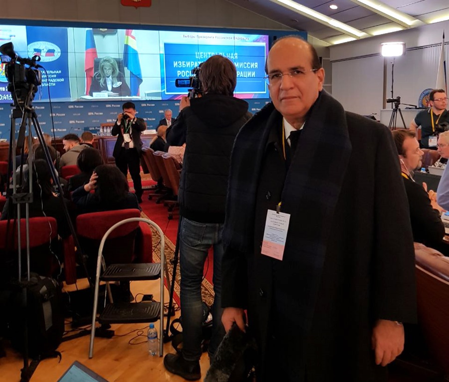 Presidente JCE concluye observación Elecciones de Rusia