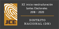 JCE inicia proceso de reestructuración de Juntas Electorales 2018 - 2020 en Distrito Nacional