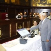 Pleno JCE realiza presentación de Voto Automatizado a diputados en salón de la Asamblea Nacional