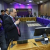 Presidente JCE realiza demostración de modelo Voto Automatizado en reunión del Comité Político del PLD