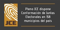 Pleno JCE dispone Conformación de Juntas Electorales en 158 municipios del país