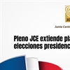 Pleno JCE extiende plazo para alianzas de elecciones presidenciales y congresuales