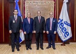 JCE y CDEEE realizan coordinaciones para garantizar energía eléctrica en recintos electorales de Elecciones Municipales