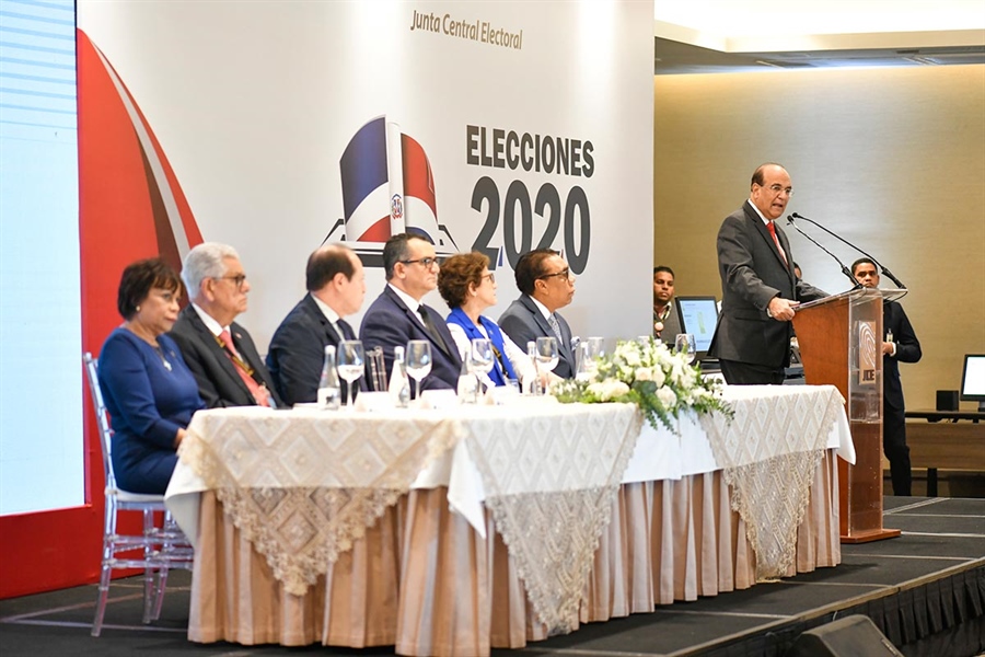 Pleno JCE realiza acto de inicio de trabajos de la Misión de Observación Electoral Internacional de las Elecciones Municipales