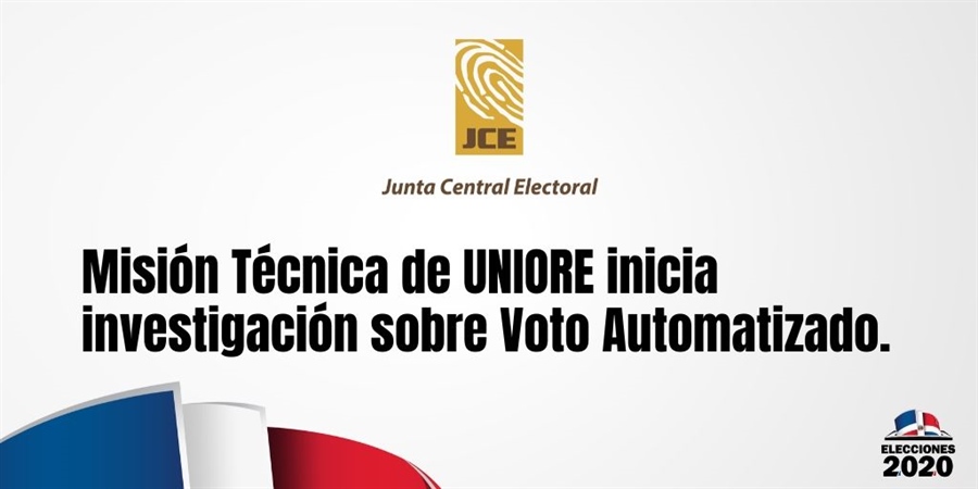 Misión Técnica de UNIORE inicia investigación sobre Voto Automatizado