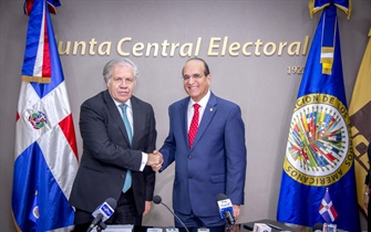OEA y JCE firman acuerdo para realización de auditoría al voto automatizado implementado en las elecciones municipales del 16 de febrero de 2020