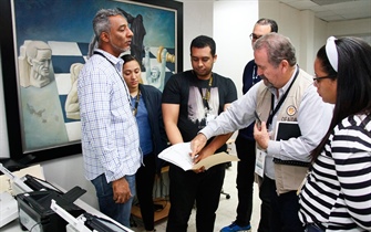 JCE realiza prueba focalizada de escáneres que se utilizarán en elecciones extraordinarias municipales