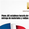 Pleno JCE establece horario de votación y procedimiento de entrega de materiales y valijas para elecciones en el exterior