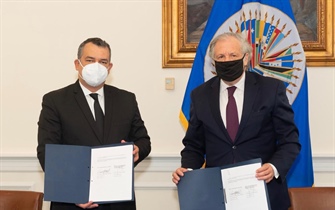 JCE y OEA firman acuerdo para alcanzar normas ISO en materia electoral