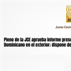 Pleno de la JCE aprueba informe presentado sobre investigación del Voto Dominicano en el exterior; dispone desvinculación de varios funcionarios