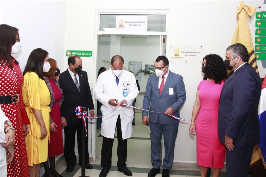 JCE inauguró “Delegación del Estado Civil en Hospital Marcelino Vélez Santana”
