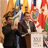 Presidente de la JCE y copresidente de UNIORE, Román Jáquez Liranzo