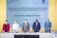 JCE participa en la continuación de los trabajos de la Mesa Temática de Reforma Electoral