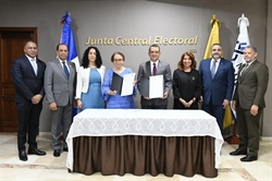 JCE y MP firman acuerdo de cooperación para establecer el voto penitenciario en elecciones de 2024