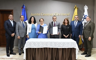 JCE y MP firman acuerdo de cooperación para establecer el voto penitenciario en elecciones de 2024