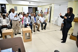 JCE realiza conversatorio sobre el Voto Consciente a miembros del CDP y del SNTP en SDE