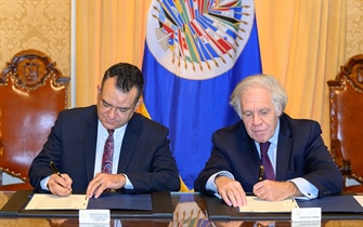 OEA y JCE firman acuerdo para la observación electoral de elecciones dominicanas