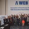 Junta Central Electoral participó en la XII Reunión de la Junta Directiva de la Asociación Mundial de Organismos Electorales (A-WEB)