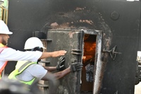 JCE inicia incineración de boletas de las elecciones municipales de febrero pasado
