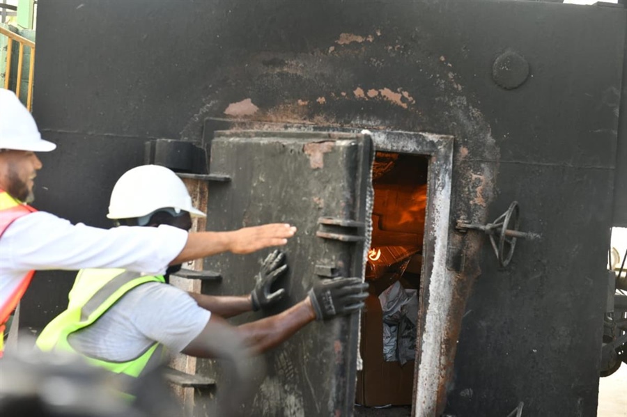 JCE inicia incineración de boletas de las elecciones municipales de febrero pasado