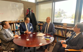 Presidente JCE agota reunión de trabajo con la comisión de la CEPAL en Chile