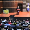 Samir Chami Isa resalta durante conferencia “JCE es guardián de la democracia en RD”