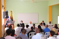 JCE presenta el proyecto de la nueva cédula a líderes de la Iglesia católica de Puerto Plata