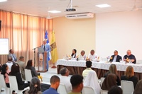 JCE presenta proyecto de la nueva cédula a católicos de SJM, Azua y Elías Piña