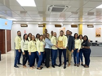 JCE reconoce desempeño de Centro de Expedición de Actas y Cédulas y sus colaboradores