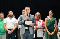 JunTeatro de la JCE presenta en Bellas Artes la obra “Una historia: la de Enumidio, violencia contra la mujer”