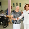JCE entrega la nueva cédula a adultos mayores del Hogar de Ancianos América Esperanza en SFM