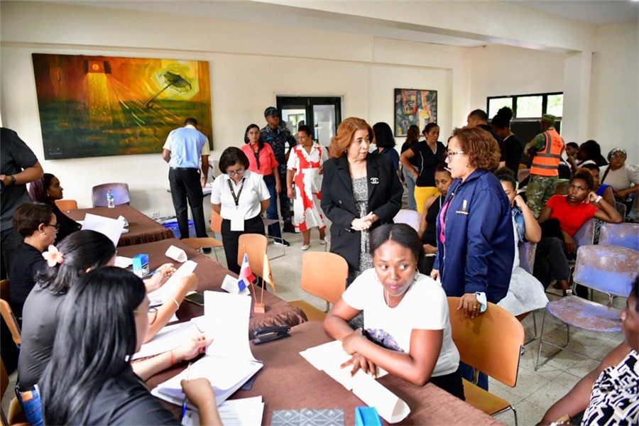 JCE beneficia a 1,762 ciudadanos en Bajos de Haina durante la "Semana de los Registros Civiles de AL y el Caribe"