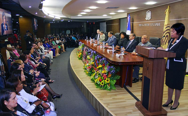 Rosario Márquez destaca rol juegan mujeres en desarrollo institucional JCE, ocupando posiciones importantes de dirección