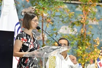 Caterina Clemente, directora del Liceo Científico Dr. Miguel Canela Lázaro