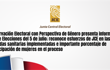 Observación Electoral con Perspectiva de Género presenta informe sobre...