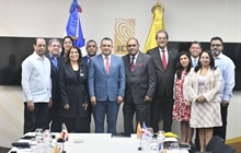 JCE presenta el Observatorio del Registro Civil a miembros del...