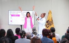 JCE imparte charla sobre prevención de cáncer de mama al personal del...